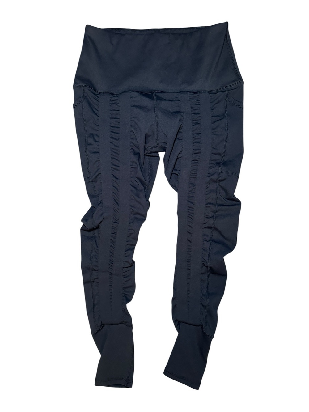 Sweetflexx Resistance Leggings Black High-Rise With Pockets - Women’s Size 10